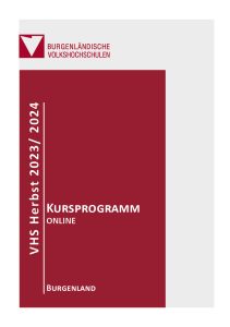 Cover Programm Onlinekurse