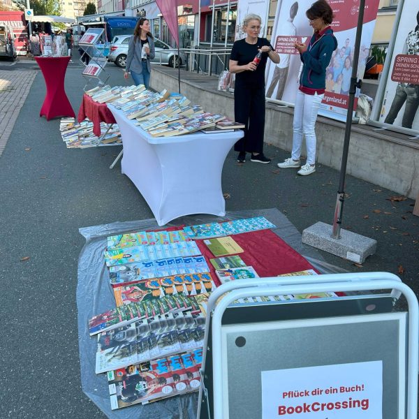 Besucher:innen Bookcrossing Oberwart