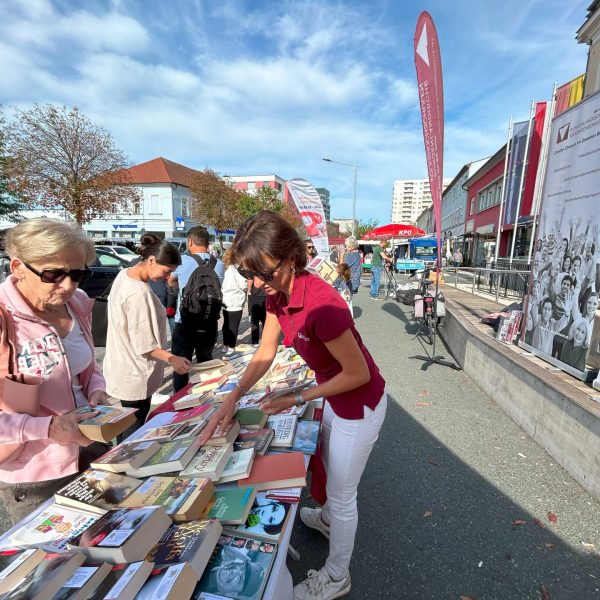 Besucher:innen Bookcrossing Oberwart
