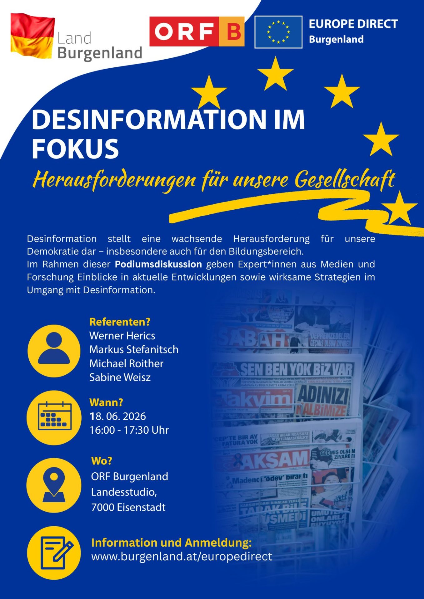 Desinformation im Fokus