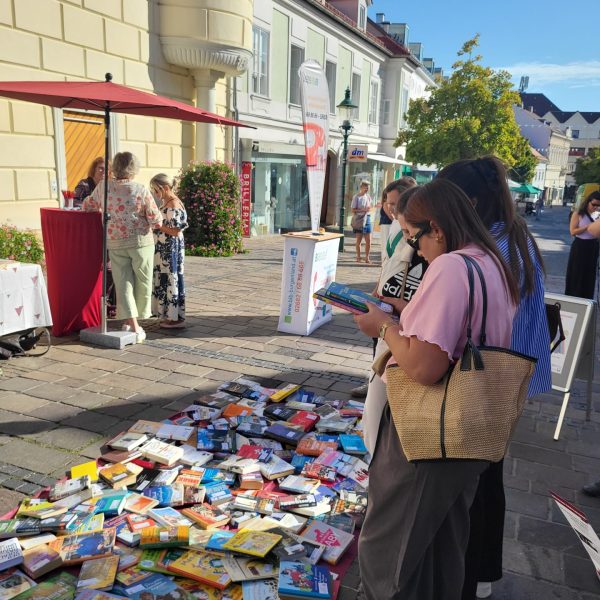 Impressionen BookCrossing in Eisenstadt